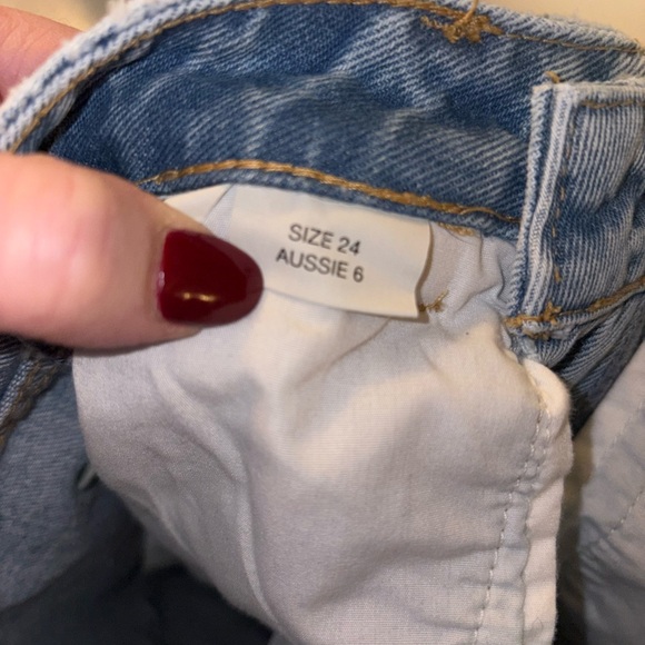 Rolla’s Heidi High Rise Loose Straight Leg Jeans Women’s 24 - Picture 7 of 7